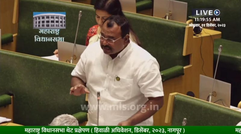 Regarding school nutrition, MLA Awatade raised his voice in the legislative hall