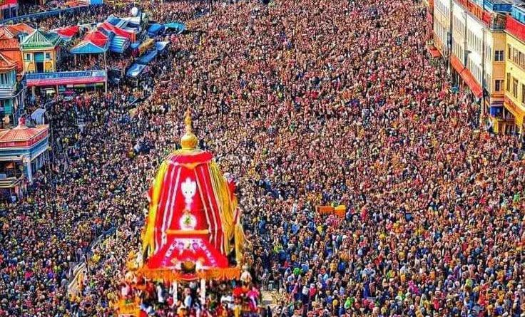 जगन्नाथ पुरी मध्ये मोठा हादसा भाविकांमध्ये चेंगराचेंगरीत तीन भाविकांचा मृत्यू अनेक जण जखमी